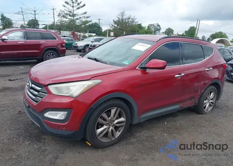 2013 Hyundai Santa Fe Sport Sport 2.0T from USA, damaged, VIN 5XYZU3LA4DG005302